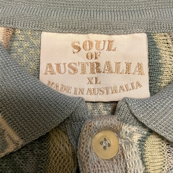 Rare Vintage 2000s 100% Authentic Coogi Soul Of Australia Sweater Size XL NWOT - Picture 8 of 16